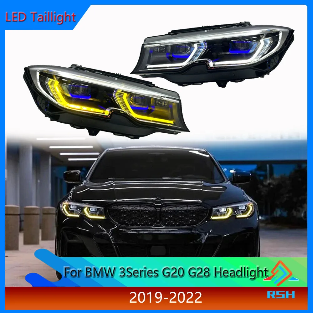 Car Headlight Assembly For BMW 3 Series G20 G28 2019-2022 Front Lamp Modification High-End Laser Yellow And White Head Light
Car Headlight Assembly For BMW 3 Series G20 G28 2019-2022 Front Lamp Modification High-End Laser Yellow And White Head Light