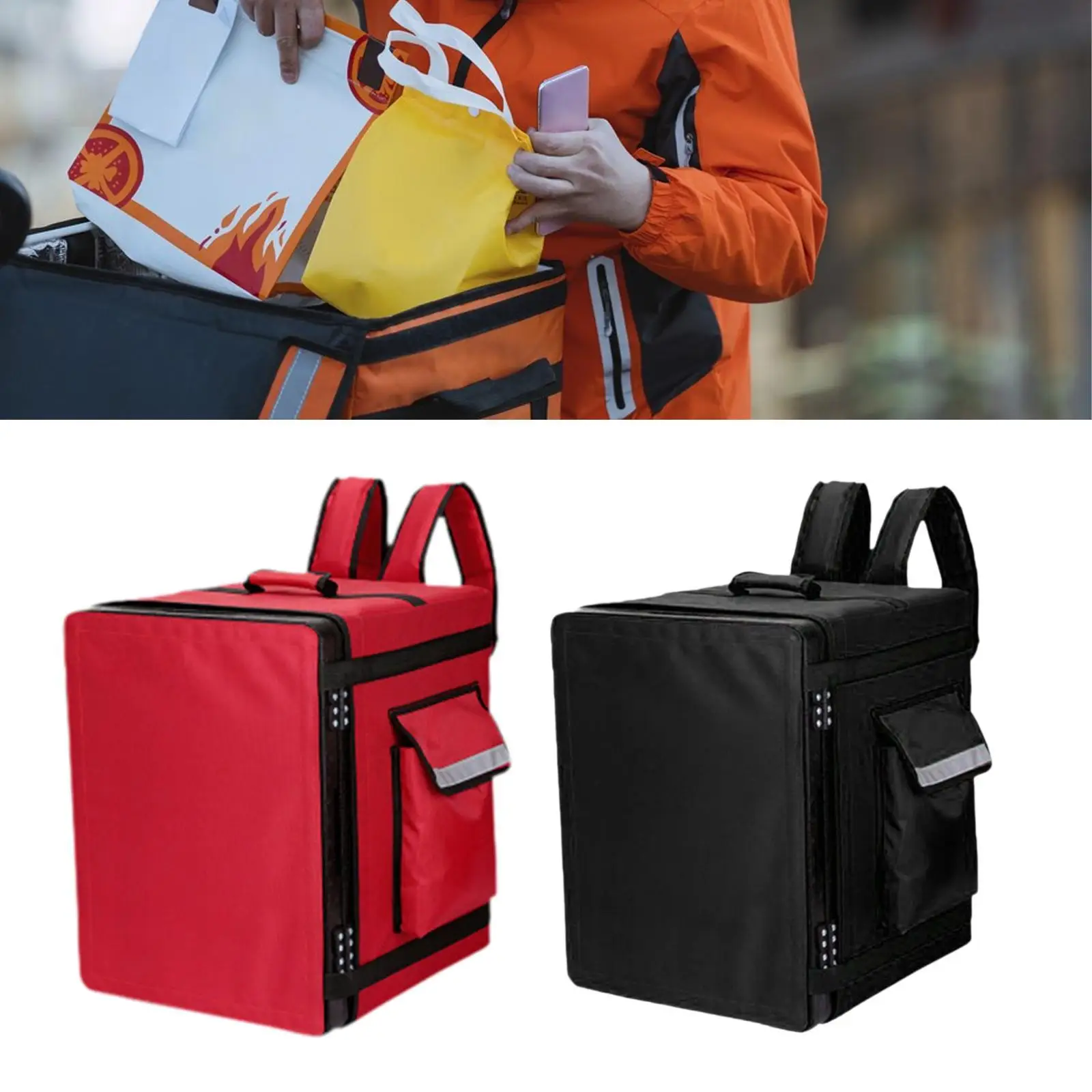 Insulated Food Delivery Backpack Insulated Cooler Bag 43 L Portable Food Storage Thermal Bag for Shopping Beach Outdoor BBQ
Insulated Food Delivery Backpack Insulated Cooler Bag 43 L Portable Food Storage Thermal Bag for Shopping Beach Outdoor BBQ