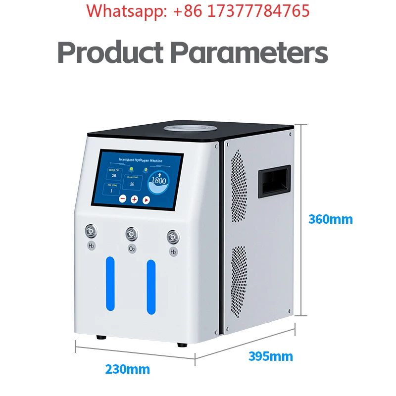 Home Antioxidant Care Generator, New 99.999% Purity 1800ml/min Touch Screen Inhalation Device
Home Antioxidant Care Generator, New 99.999% Purity 1800ml/min Touch Screen Inhalation Device