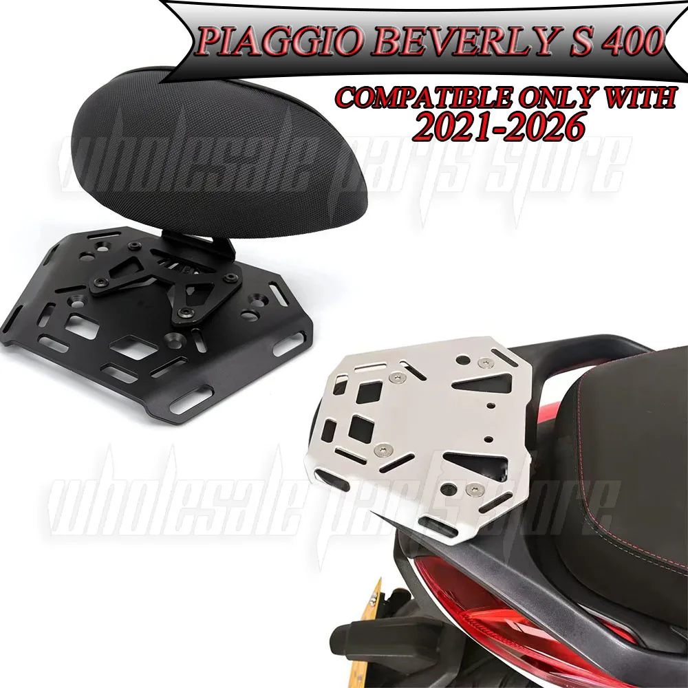 Compatible with Piaggio Beverly Piaggio Beverly S 400 Beverly400 BeverlyS400 BV400 400 BV Motorcycle Backrest and Luggage Rack
Compatible with Piaggio Beverly Piaggio Beverly S 400 Beverly400 BeverlyS400 BV400 400 BV Motorcycle Backrest and Luggage Rack