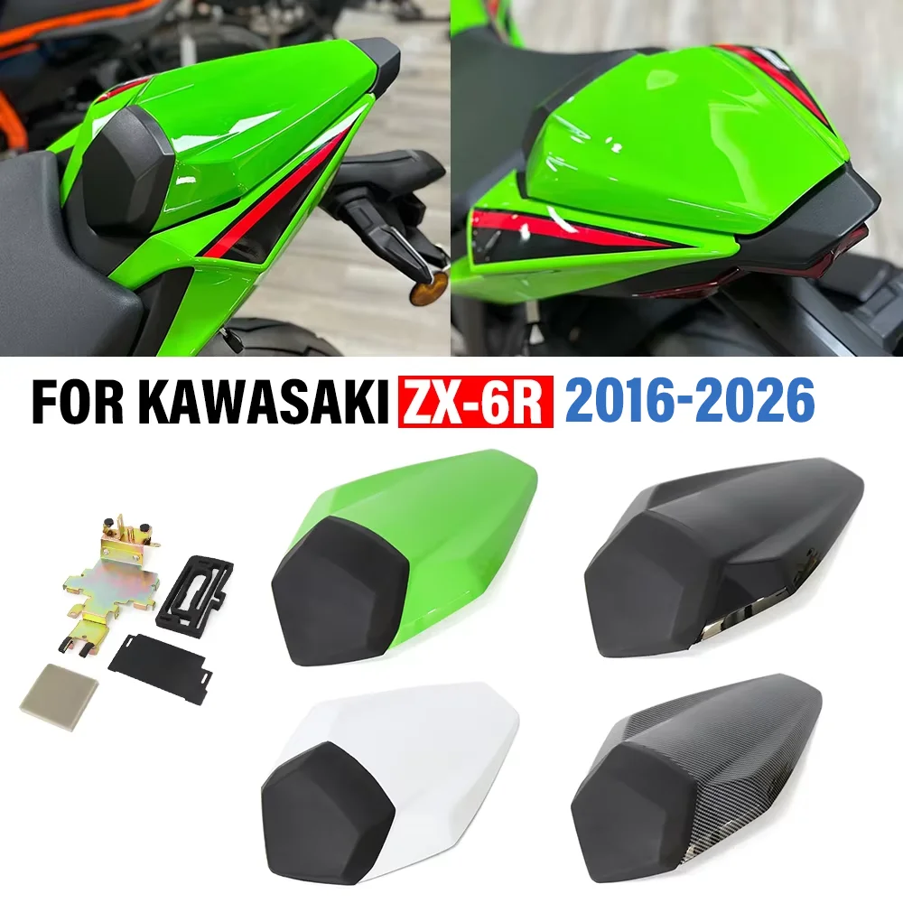 Motorcycle Pillion FOR KAWASAKI FOR Ninja ZX6R ZX-6R 2016-2026 2025 Rear Seat Cowl Passenger Seat Fairing Cowl Back Hump Cover
Motorcycle Pillion FOR KAWASAKI FOR Ninja ZX6R ZX-6R 2016-2026 2025 Rear Seat Cowl Passenger Seat Fairing Cowl Back Hump Cover