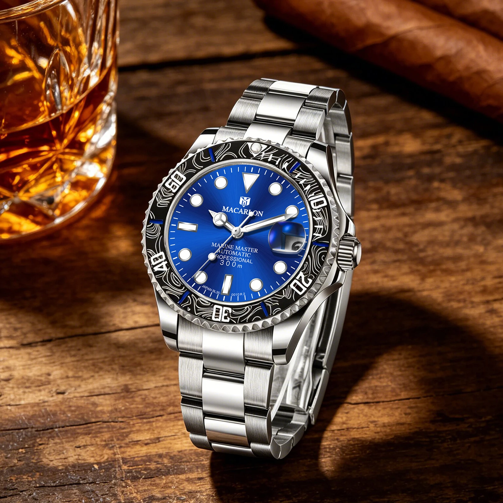 2026 MACARLON Design New Yacht series Mechanical Watch Men Carbon fiber bezel sapphire Stainless steel calendar Waterproof Watch
2026 MACARLON Design New Yacht series Mechanical Watch Men Carbon fiber bezel sapphire Stainless steel calendar Waterproof Watch