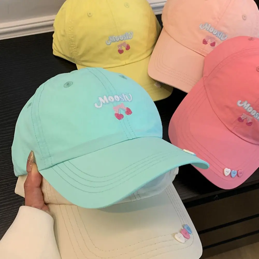 Cotton Cherry Baseball Cap Adjustable Breathable Casual Sunshade Hat Japanese Style Soft Wide Brim Big Head Cap Unisex
Cotton Cherry Baseball Cap Adjustable Breathable Casual Sunshade Hat Japanese Style Soft Wide Brim Big Head Cap Unisex