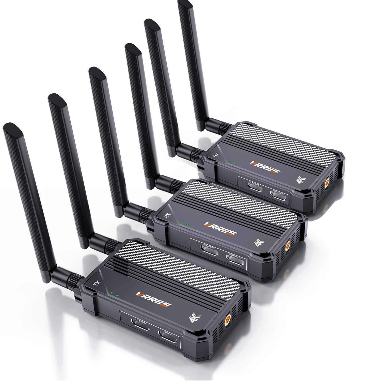 4K Wireless HDMI Extender Wedding Church Camera Live Streaming Audio Video Transmitter and Receiver Wireless Sender Dual Display
4K Wireless HDMI Extender Wedding Church Camera Live Streaming Audio Video Transmitter and Receiver Wireless Sender Dual Display