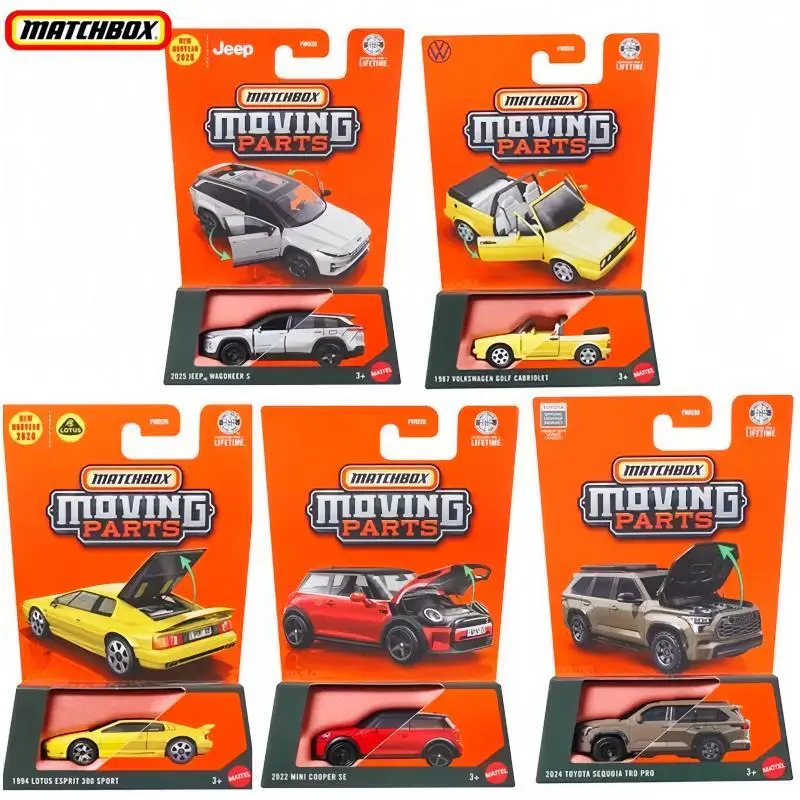 Новые коллекционные модели автомобилей Matchbox FWD28 2026 года с подвижными деталями: Acura, Jeep, Lotus, Mini, Volkswagen, Toyota для автолюбителей
Новые коллекционные модели автомобилей Matchbox FWD28 2026 года с подвижными деталями: Acura, Jeep, Lotus, Mini, Volkswagen, Toyota для автолюбителей