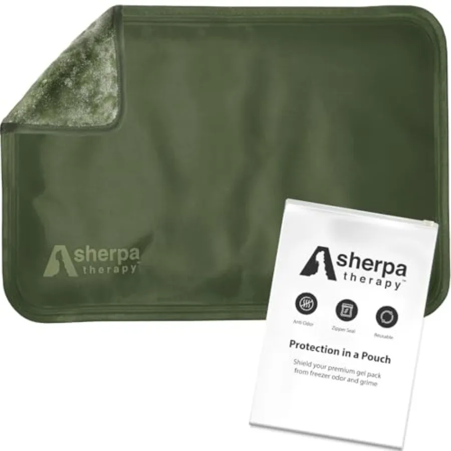 Gel Ice Packs for Injuries Reusable - Flexible Gel Ice Packs Reusable, Hip, Shoulder, Back Pain Relief - 14" x 22
Gel Ice Packs for Injuries Reusable - Flexible Gel Ice Packs Reusable, Hip, Shoulder, Back Pain Relief - 14" x 22