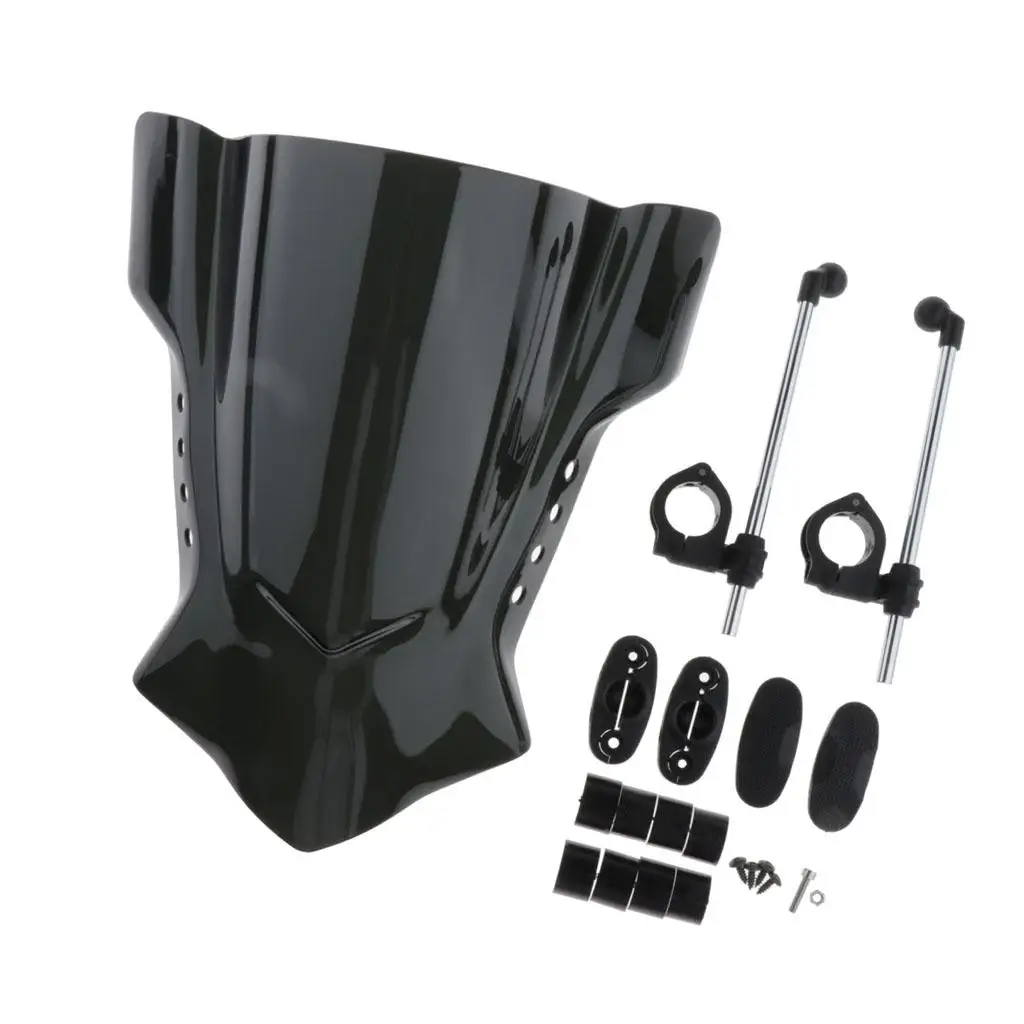 Universal Motorcycle Wind Deflector Adjustable Windshield Extender Bubble Visor Plastic Shield for Motorcycle Wind Reduction
Universal Motorcycle Wind Deflector Adjustable Windshield Extender Bubble Visor Plastic Shield for Motorcycle Wind Reduction