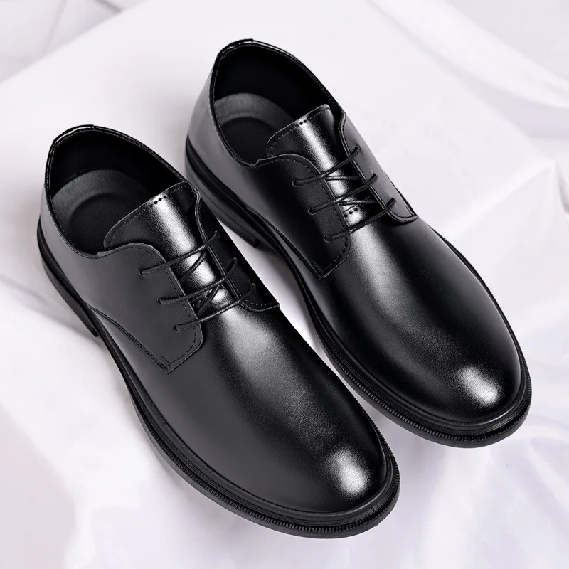Handmade Men's Business Casual Shoes Comfortable Classic Lace-Up Work Shoes Fashionable Wedding Men's Footwear
Handmade Men's Business Casual Shoes Comfortable Classic Lace-Up Work Shoes Fashionable Wedding Men's Footwear