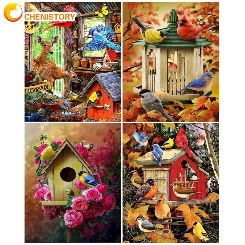 CHENISTORY Modern Painting By Numbers Handpainted Decorative Paintings Birds Painting Numbers Art Supplies Unique Gift
CHENISTORY Modern Painting By Numbers Handpainted Decorative Paintings Birds Painting Numbers Art Supplies Unique Gift