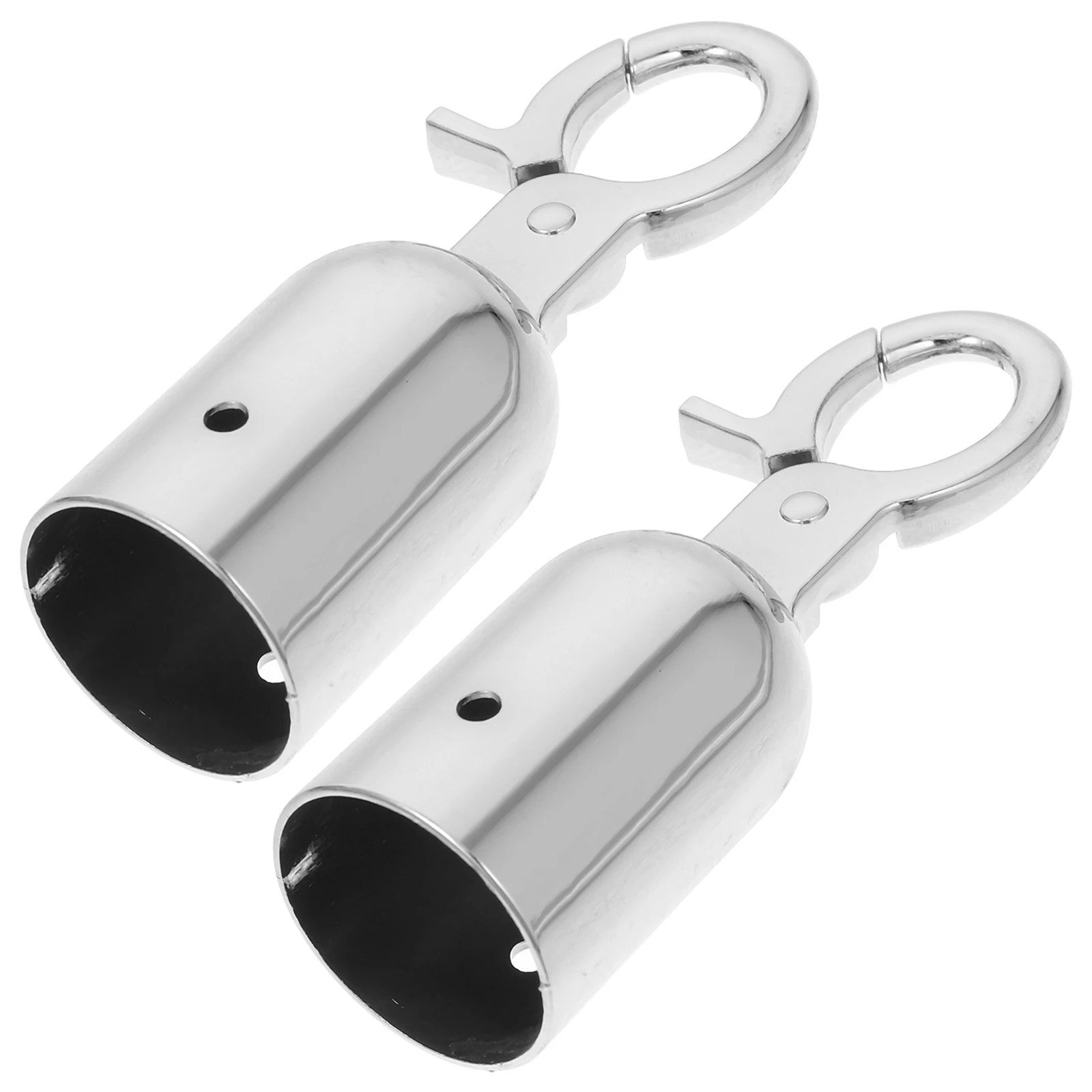 2 Pcs Rope End Stop Snap Ends Stainless Steel Fixing Clips Cord Cap Cotton Clamp Hook Caps
2 Pcs Rope End Stop Snap Ends Stainless Steel Fixing Clips Cord Cap Cotton Clamp Hook Caps