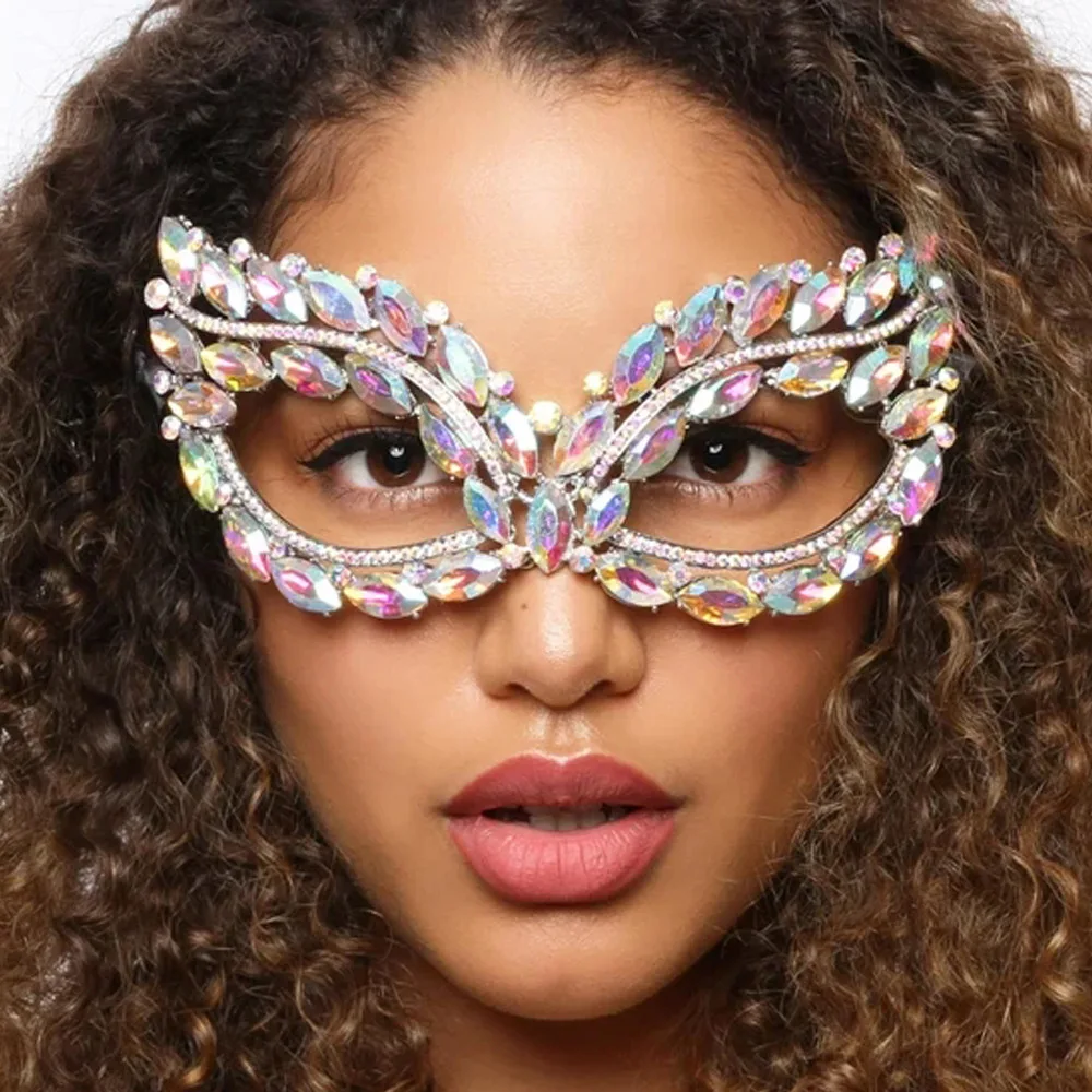 Stonefans Colorful Crystal Exaggerate Mask Veil Masquerade Jewelry 2024 Fashion Design Geometric Rhinestone Face Veil Women Gift
Stonefans Colorful Crystal Exaggerate Mask Veil Masquerade Jewelry 2024 Fashion Design Geometric Rhinestone Face Veil Women Gift