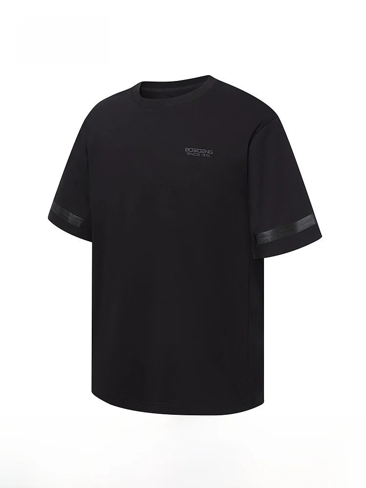 Bosideng Men's Summer Outdoor Loose Fit Basic ort Sve T-irt Comfortable Breathable Casual round Ne Cotton Tee
Bosideng Men's Summer Outdoor Loose Fit Basic ort Sve T-irt Comfortable Breathable Casual round Ne Cotton Tee