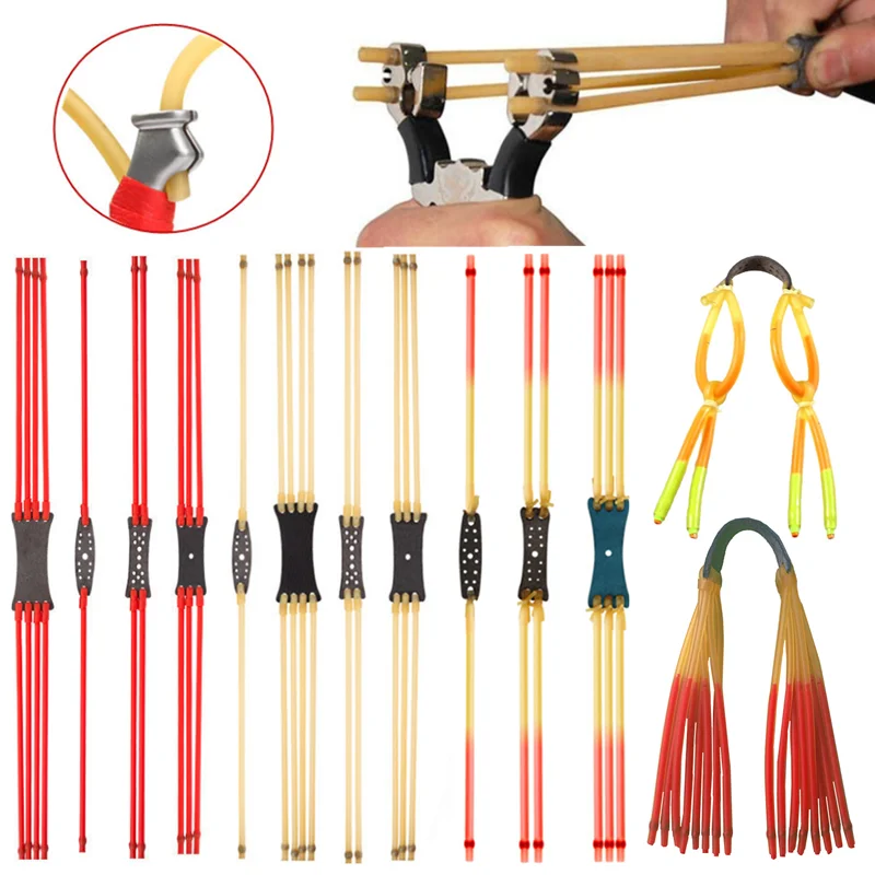 Slingshot Powerful Rubber Band Latex High Elasticity Card Ball Rubber Band Outdoor Hunting Shooting Tube Catapult Accessories
Slingshot Powerful Rubber Band Latex High Elasticity Card Ball Rubber Band Outdoor Hunting Shooting Tube Catapult Accessories