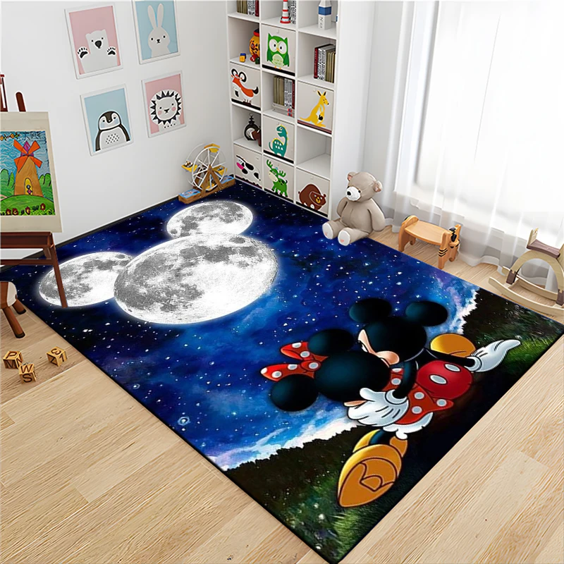 Disney Mickey Minnie 3D Large Area Rugs Carpets Home Living Rooms Children's Kids Bedroom Sofa Doormat Floor Non-slip Mat MINISO
Disney Mickey Minnie 3D Large Area Rugs Carpets Home Living Rooms Children's Kids Bedroom Sofa Doormat Floor Non-slip Mat MINISO