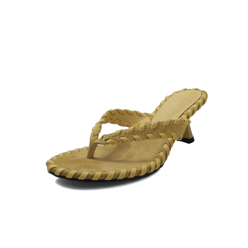 Retro Woven Roman Style High Heels Women's Summer New Style Thin Heel Holiday Fashion Sandals Glue Adhesive Shoes Rubber Sole
Retro Woven Roman Style High Heels Women's Summer New Style Thin Heel Holiday Fashion Sandals Glue Adhesive Shoes Rubber Sole