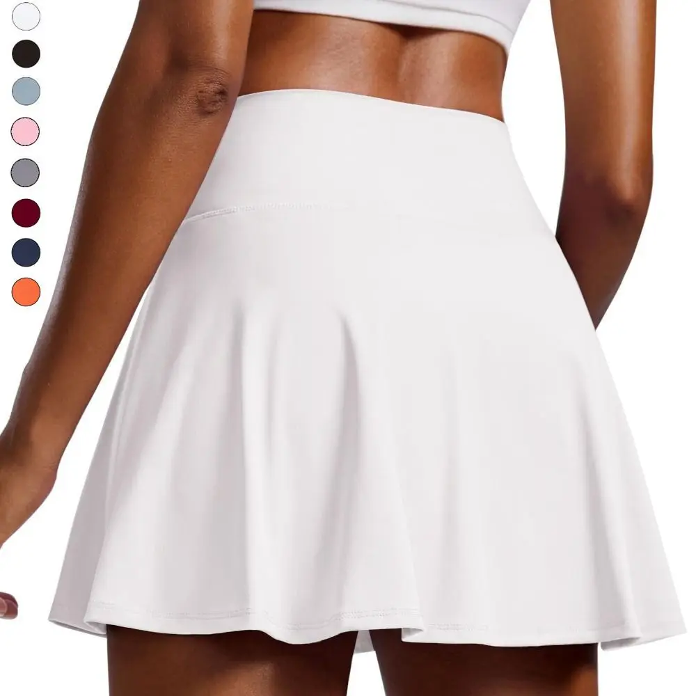 New Pleated Tennis Skirts with Shorts Pockets Tummy Control Golf Skorts Built-in Shorts Moisture Wickin Athletic Skirts Women
New Pleated Tennis Skirts with Shorts Pockets Tummy Control Golf Skorts Built-in Shorts Moisture Wickin Athletic Skirts Women