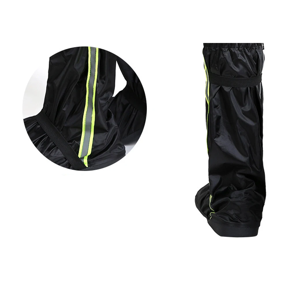 Waterproof Shoe Cover Oxford Cloth Protector Black Non Slip Outdoor Long Design Adjustable Band Reflective Safety Durable Rain
Waterproof Shoe Cover Oxford Cloth Protector Black Non Slip Outdoor Long Design Adjustable Band Reflective Safety Durable Rain
