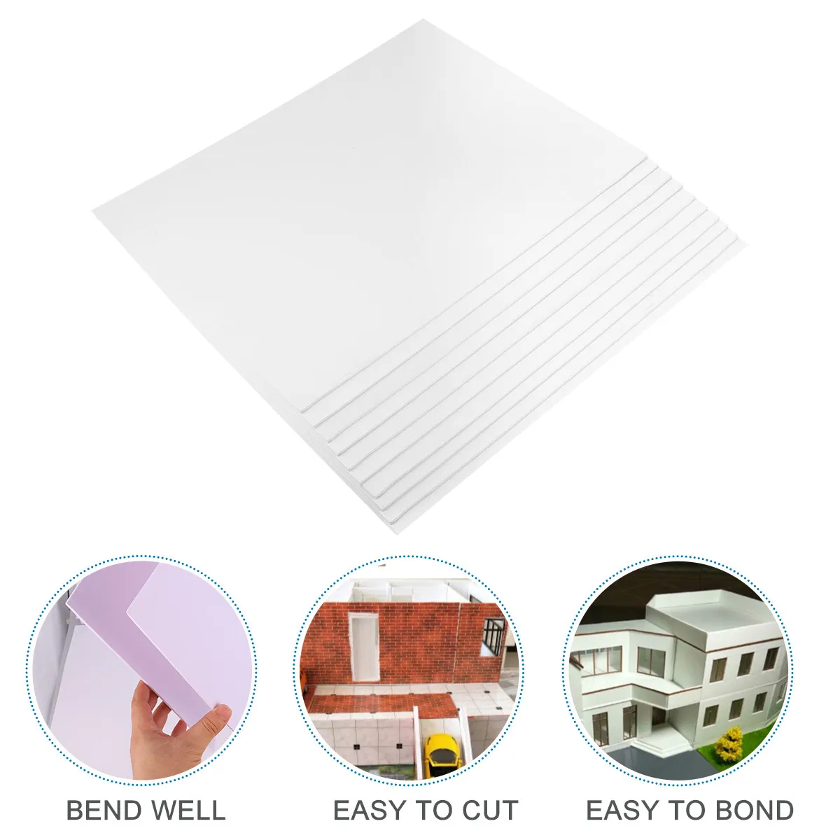 10Pcs White PVC Foaming Sheet Micro Landscape Building Material for DIY Sand Table Garden Courtyard Decor Layout Props
10Pcs White PVC Foaming Sheet Micro Landscape Building Material for DIY Sand Table Garden Courtyard Decor Layout Props