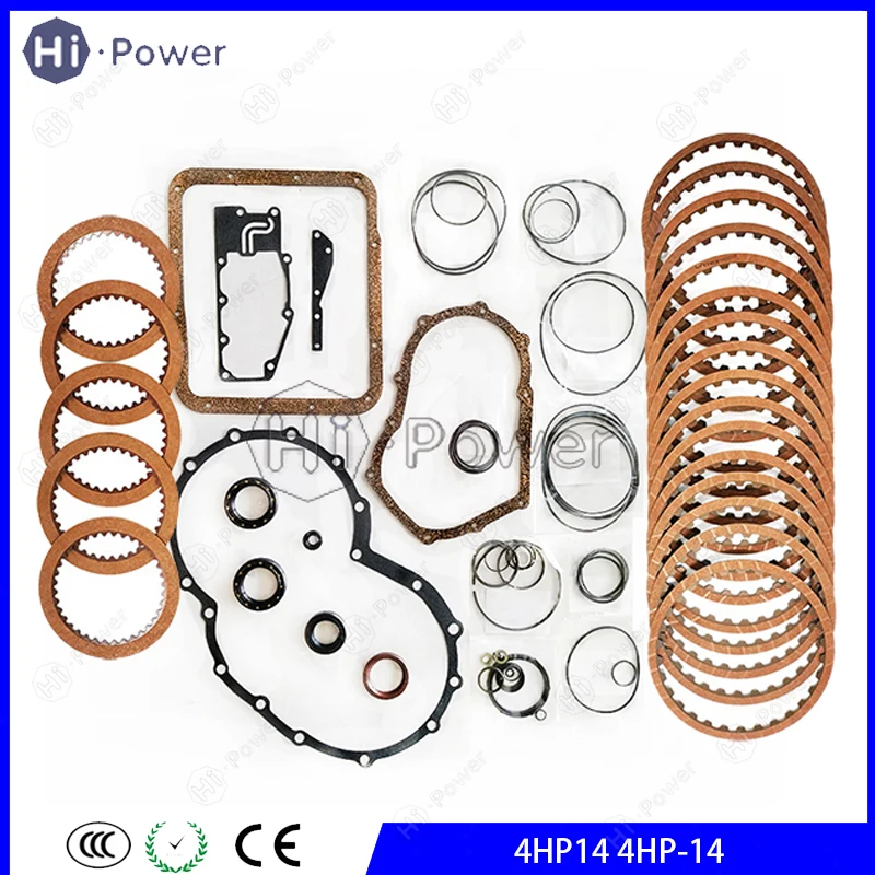 4HP-14 4HP14 Auto Transmission Overhaul kit Friction Plate For CHEVOLET FIAT Car Gearbox Clutch Disc Seal Repair Kit Gaskets
4HP-14 4HP14 Auto Transmission Overhaul kit Friction Plate For CHEVOLET FIAT Car Gearbox Clutch Disc Seal Repair Kit Gaskets