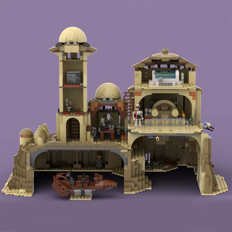 1762 шт. MOC знаменитая звезда кино сцена Татуин дворец Дамийо DIY творческие идеи детские игрушки подарок строительные блоки MOC- 108238
1762 шт. MOC знаменитая звезда кино сцена Татуин дворец Дамийо DIY творческие идеи детские игрушки подарок строительные блоки MOC- 108238