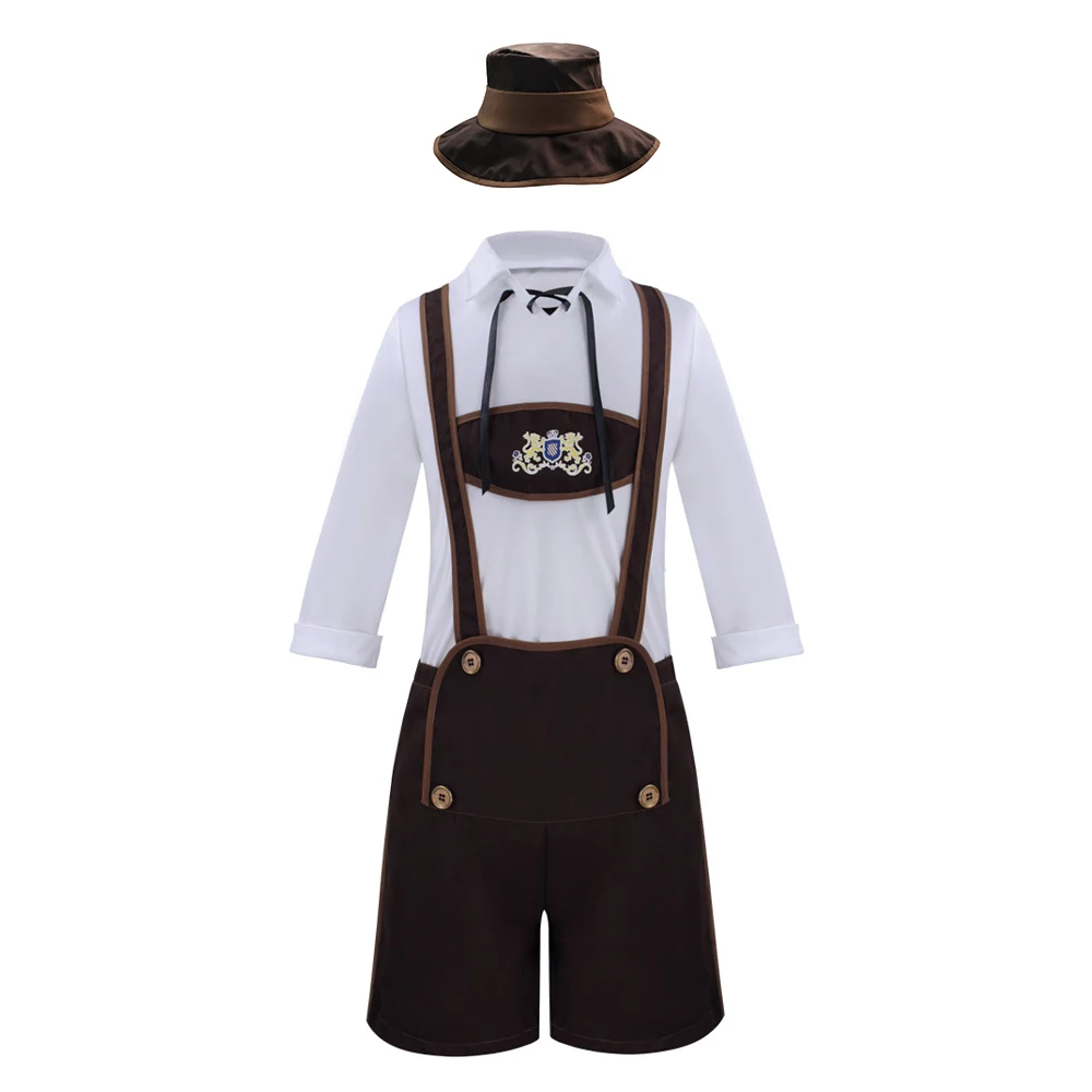Подтяжки для Октоберфест для взрослых мужчин Lederhosen и шляпа с узором вышивка кофейного цвета костюм баварский фестиваль пивная вечеринка наряд
Подтяжки для Октоберфест для взрослых мужчин Lederhosen и шляпа с узором вышивка кофейного цвета костюм баварский фестиваль пивная вечеринка наряд