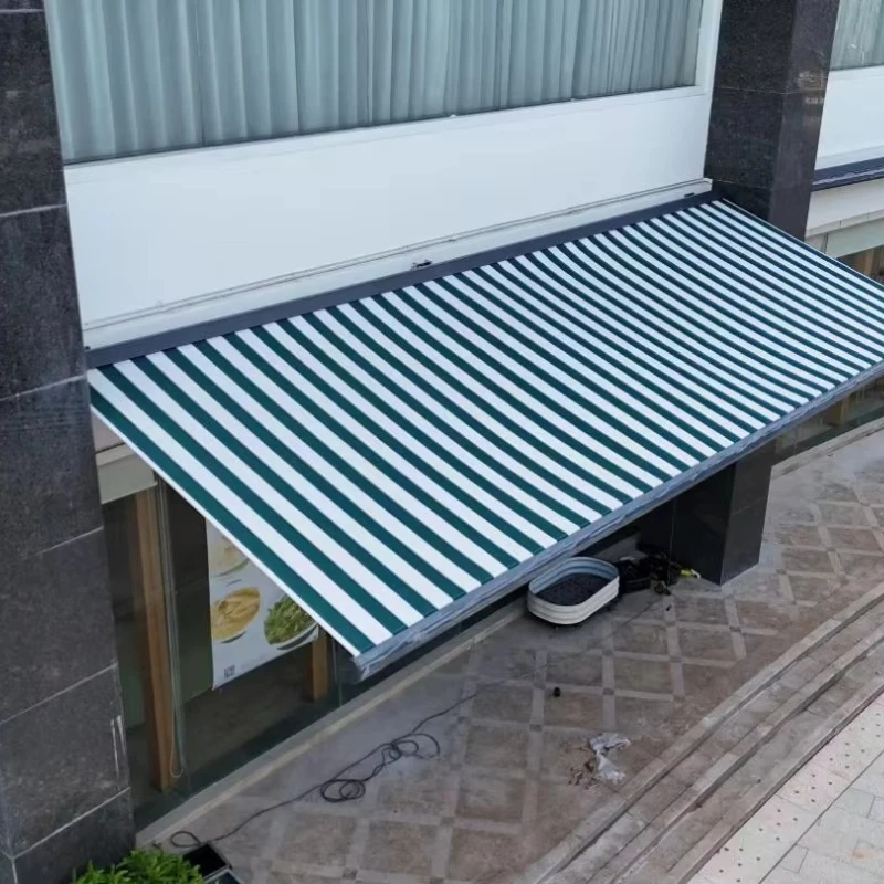 Outdoor Manual Retractable Aluminum Extendable Full Cassette Awnings
Outdoor Manual Retractable Aluminum Extendable Full Cassette Awnings