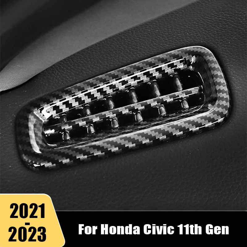 For Honda Civic 11th Gen 2021 2022 2023 ABS Car Dashboard Air Conditioning Left Right Vent Outlet Cover Decoration Accessories
For Honda Civic 11th Gen 2021 2022 2023 ABS Car Dashboard Air Conditioning Left Right Vent Outlet Cover Decoration Accessories