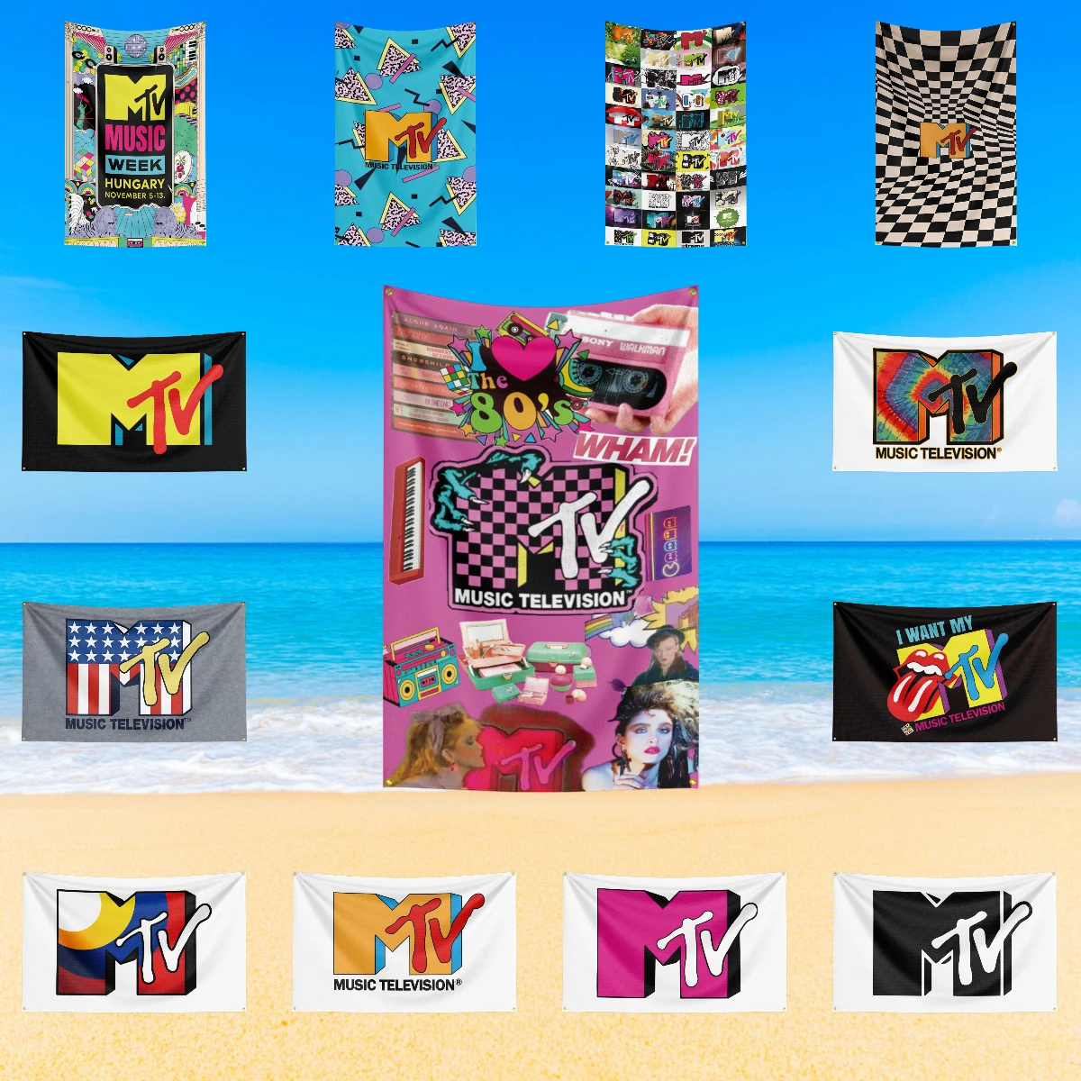 90x150cm 3X5FT M-T-V m-u-s-i-c t-e-l-e-v-i-s-i-o-n Music Band Flags Polyester Printed Banner For Room Garage Decoration
90x150cm 3X5FT M-T-V m-u-s-i-c t-e-l-e-v-i-s-i-o-n Music Band Flags Polyester Printed Banner For Room Garage Decoration