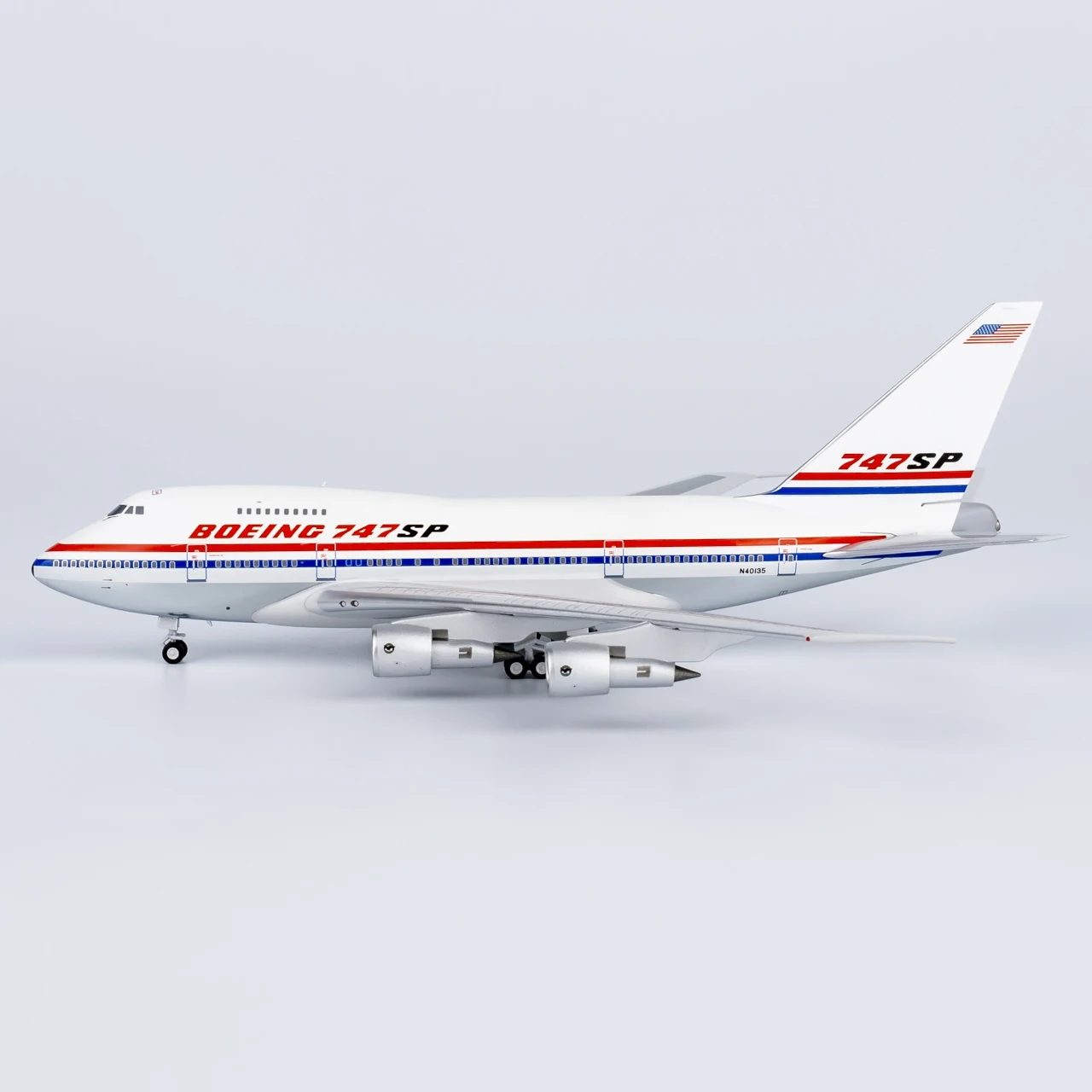07039 Alloy Collectible Plane Gift NG Model 1:400 Boeing B747SP 'House Color' Diecast Aircraft Jet Model N40135
07039 Alloy Collectible Plane Gift NG Model 1:400 Boeing B747SP 'House Color' Diecast Aircraft Jet Model N40135