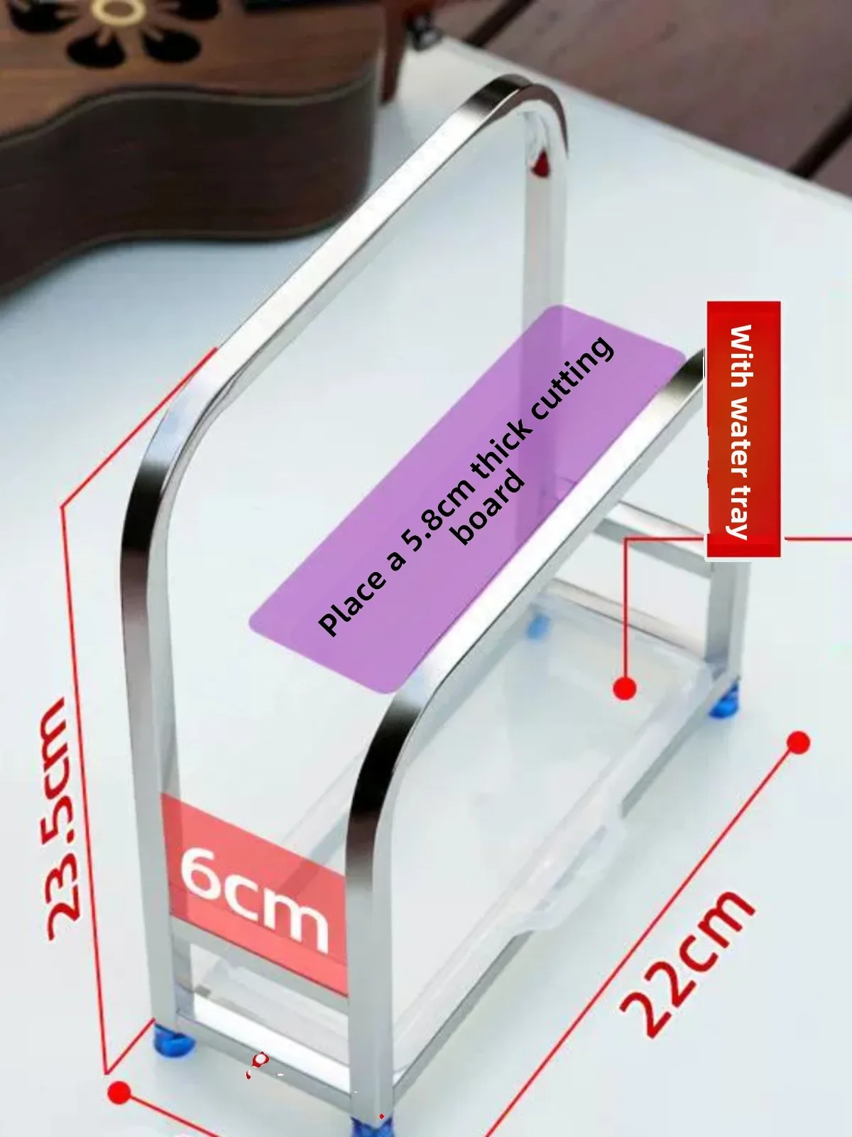 Stainl Steel 304 Kitchen Storage Ra Adhesive Cutting Board Holder Inteated Pot Lid Board Panel Organizer for Home Use
Stainl Steel 304 Kitchen Storage Ra Adhesive Cutting Board Holder Inteated Pot Lid Board Panel Organizer for Home Use