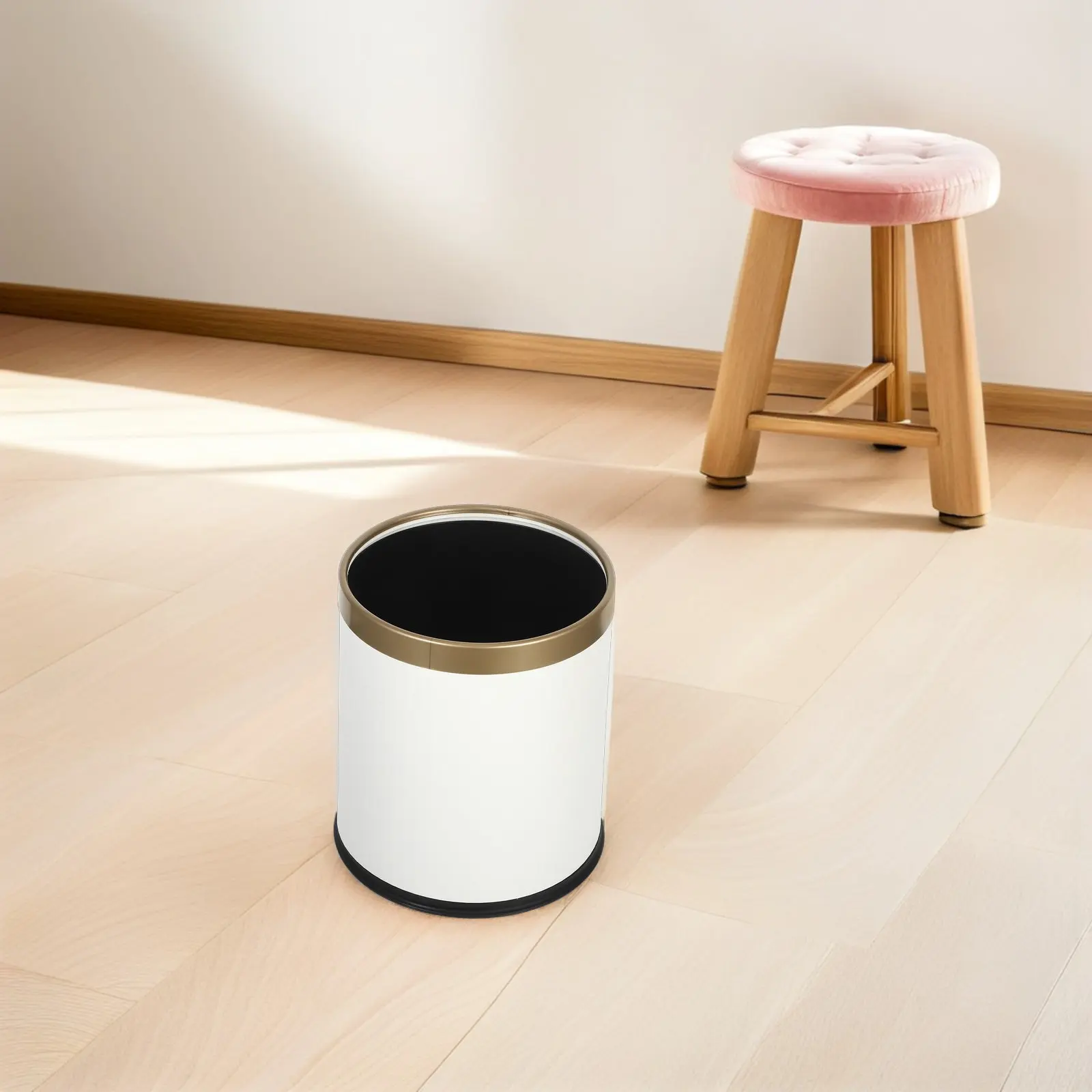 Large Capacity Plastic Double-Layer Waste Basket for Kitchen Bathroom Living Room Home Office Stylish Round Trash Can with
Large Capacity Plastic Double-Layer Waste Basket for Kitchen Bathroom Living Room Home Office Stylish Round Trash Can with