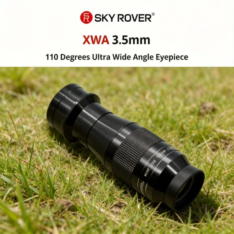 SkyRover XWA Ultra Wide Angle 3.5mm 110 Degree Binocular Telescope Eyepiece 1.25inch/2inch for Stargazing And Birdwatching
SkyRover XWA Ultra Wide Angle 3.5mm 110 Degree Binocular Telescope Eyepiece 1.25inch/2inch for Stargazing And Birdwatching