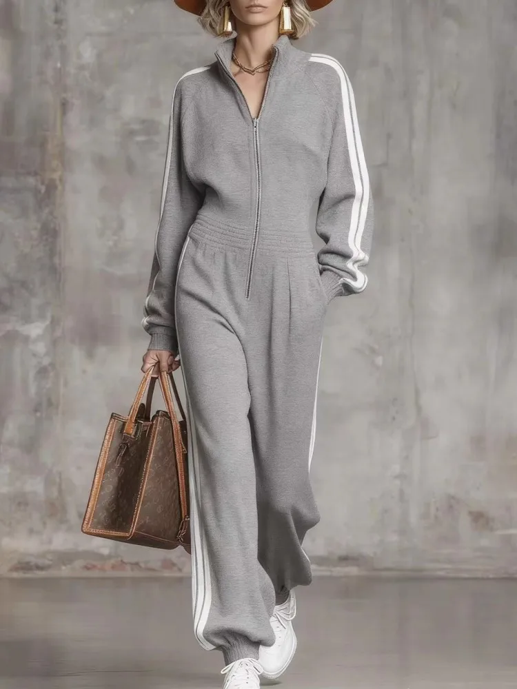 Solid Color Women Jumpsuits For Spring Autumn 2026 Long Sleeve Loose Fashion Streetwear Overalls Sports Pants Trousers
Solid Color Women Jumpsuits For Spring Autumn 2026 Long Sleeve Loose Fashion Streetwear Overalls Sports Pants Trousers