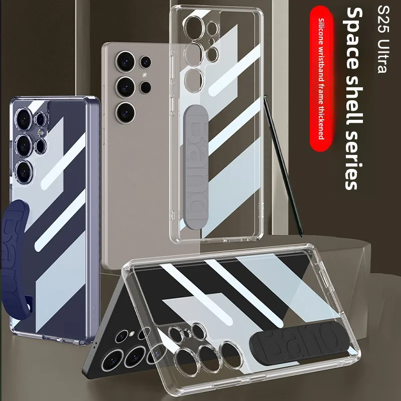 TPU Soft Cover Case with Transparent Clear Design for Samsung Galaxy S23 S24 S25 S25 Plus S25 Ultra,Silicon Wrist Strap Included
TPU Soft Cover Case with Transparent Clear Design for Samsung Galaxy S23 S24 S25 S25 Plus S25 Ultra,Silicon Wrist Strap Included