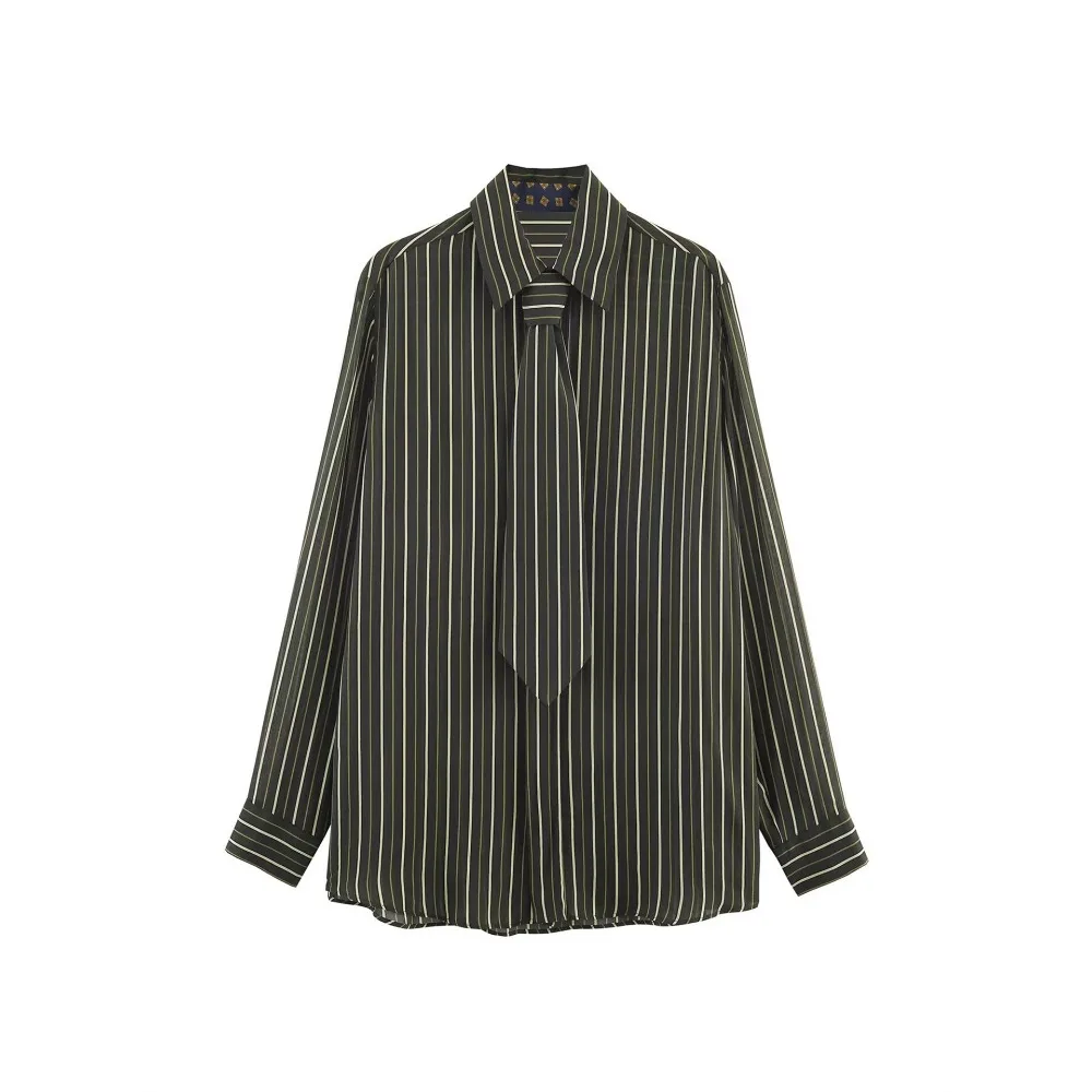 SuperAen French-style Elegant Stripe Long-sleeved Shirts for Women 2026 Summer New Casual Simple Office Lady Shirts
SuperAen French-style Elegant Stripe Long-sleeved Shirts for Women 2026 Summer New Casual Simple Office Lady Shirts