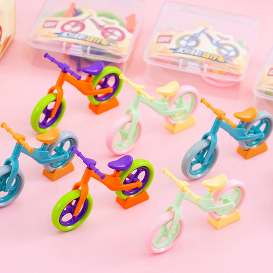 Gifts DIY Mini Radish Car Model Puzzle Assembly Toy Children's Sliding Bicycle Ornament Detachable Educational Toy Holiday Gift
Gifts DIY Mini Radish Car Model Puzzle Assembly Toy Children's Sliding Bicycle Ornament Detachable Educational Toy Holiday Gift