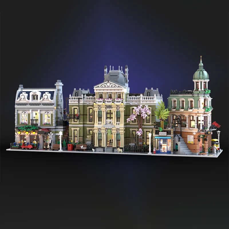 4251pcs MOC Natural History Museum Plus Modular Streetscape Model Building Blocks Architecture Toy Christmas Gifts Brick Kids
4251pcs MOC Natural History Museum Plus Modular Streetscape Model Building Blocks Architecture Toy Christmas Gifts Brick Kids