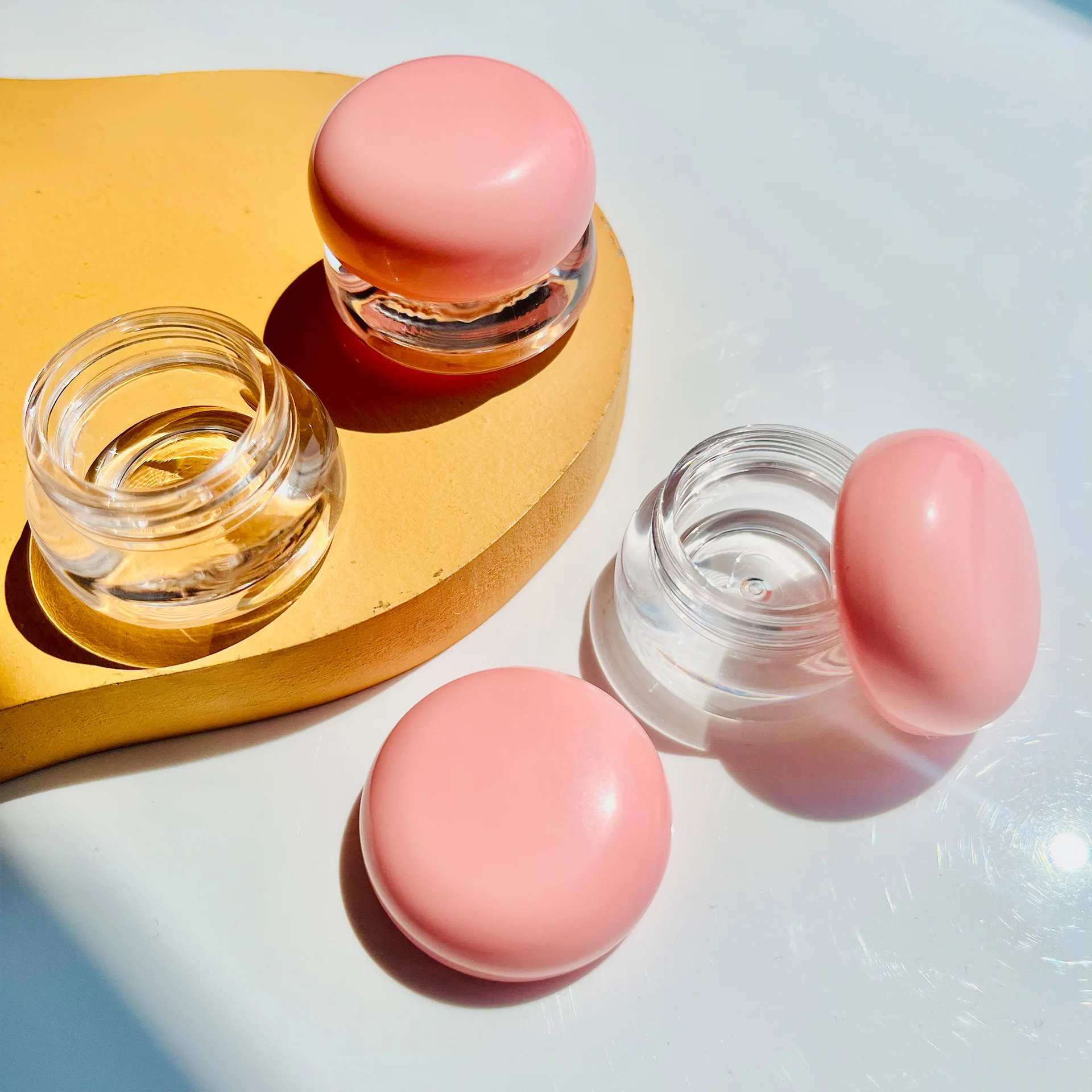 Cute 5g Macaron Lip Balm Jars 10PCS, Clear Empty Containers for Cosmetic Packaging
Cute 5g Macaron Lip Balm Jars 10PCS, Clear Empty Containers for Cosmetic Packaging