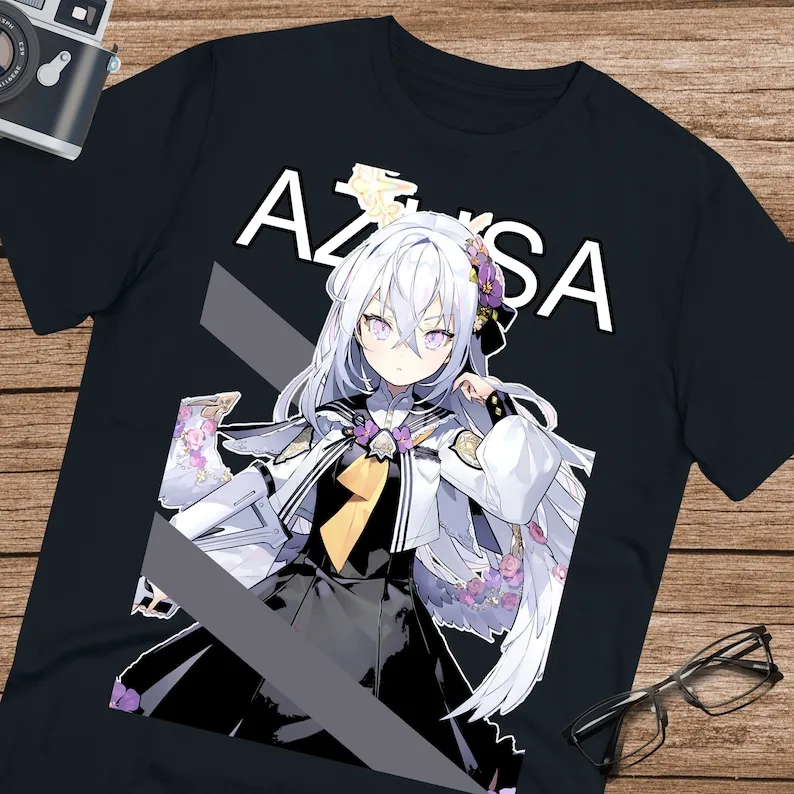 Рубашка с голубым архивом Shirasu Azusa, футболка с голубым архивом, хлопковая футболка унисекс
Рубашка с голубым архивом Shirasu Azusa, футболка с голубым архивом, хлопковая футболка унисекс
