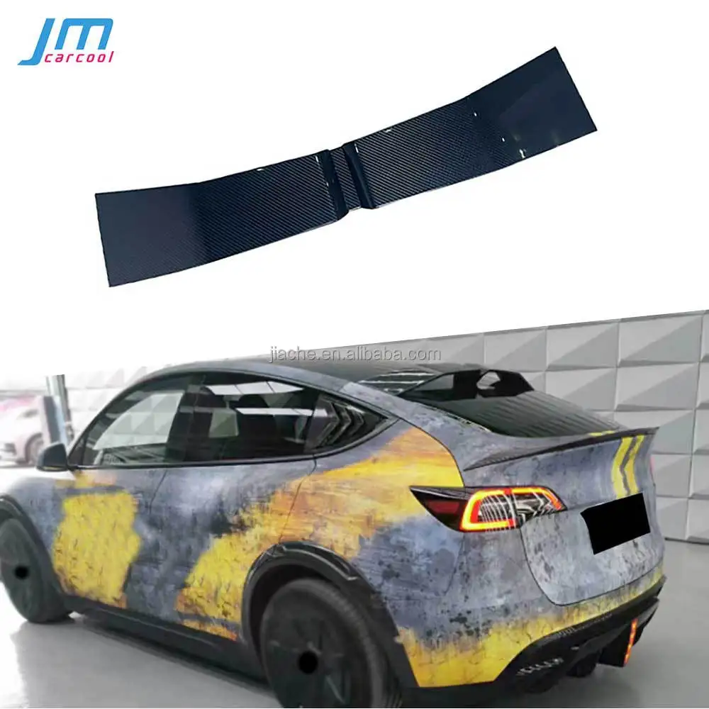 Carbon Fiber FRP Rear Lip Top Spoiler For Tesla Model Y 2020-2023 Rear Roof Spoiler Trunk Wing Body Kits Car Accessories
Carbon Fiber FRP Rear Lip Top Spoiler For Tesla Model Y 2020-2023 Rear Roof Spoiler Trunk Wing Body Kits Car Accessories
