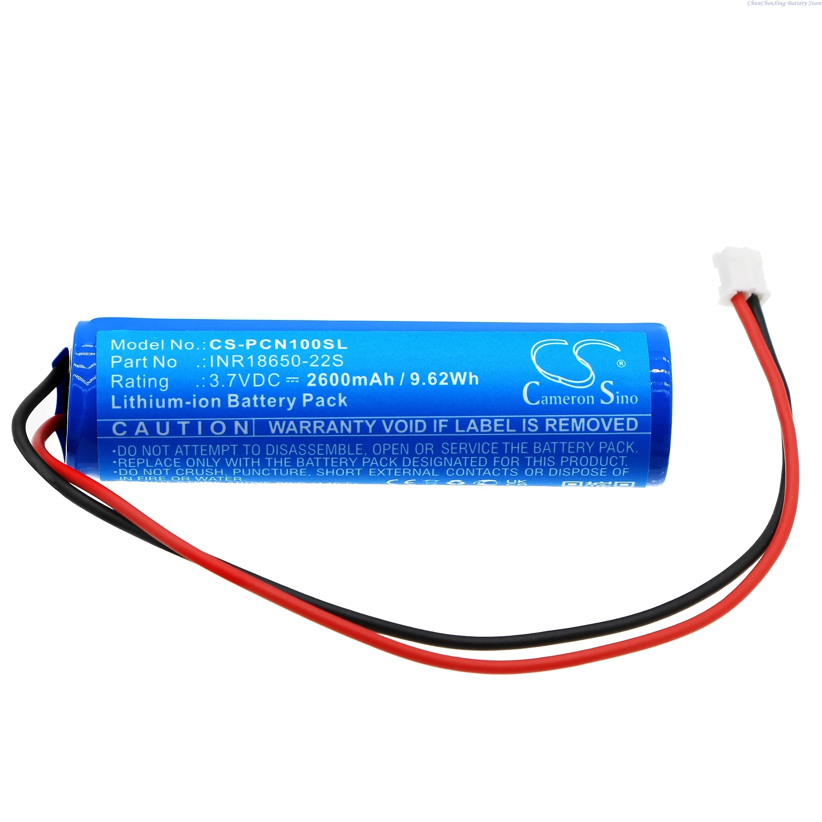 Cameron Sino 3.7V 2600mAh Personal Care Battery INR18650-22S for Phiten CN100001 +TOOL
Cameron Sino 3.7V 2600mAh Personal Care Battery INR18650-22S for Phiten CN100001 +TOOL
