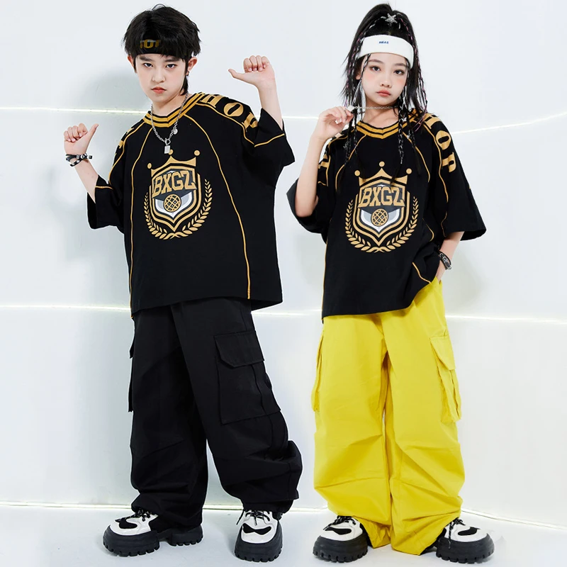 Children'S Ballroom Dance Street Wear Kids Cool Hip Hop Clothing Boys Girls Jazz Dance Costumes Stage Kpop Outfit SL10635
Children'S Ballroom Dance Street Wear Kids Cool Hip Hop Clothing Boys Girls Jazz Dance Costumes Stage Kpop Outfit SL10635