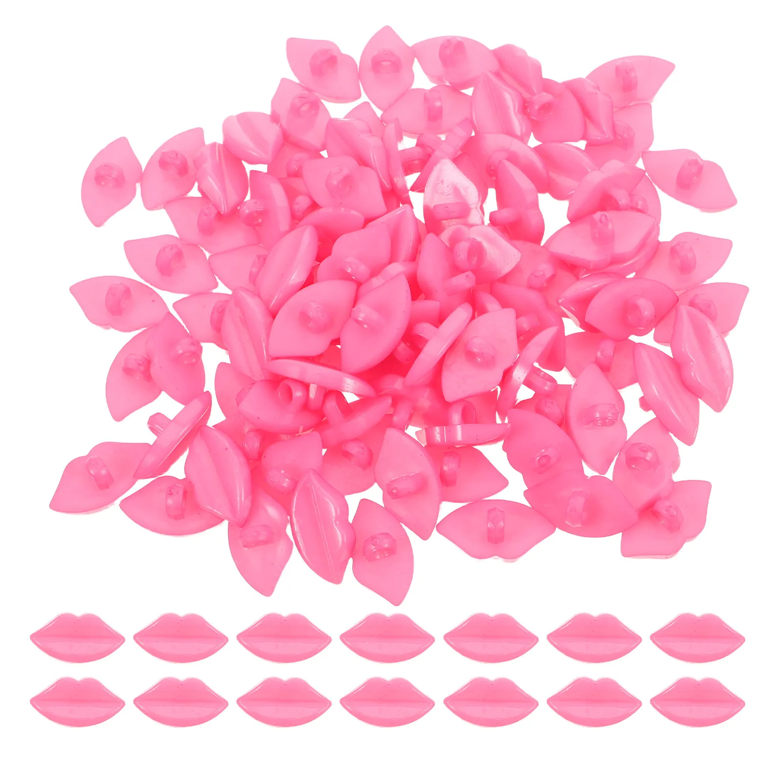100Pcs Pink Plastic Mini Mouth Parts Safety Craft Accessories for DIY Making Crochet Stuffed Animal Bear Puppet Clothes
100Pcs Pink Plastic Mini Mouth Parts Safety Craft Accessories for DIY Making Crochet Stuffed Animal Bear Puppet Clothes