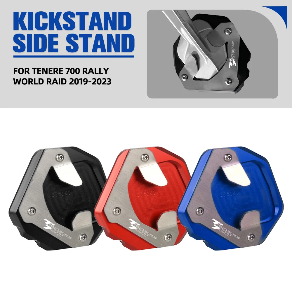 Motorcycle CNC Support Kickstand Plate Foot Side Stand Enlarge FOR Yamaha TENERE 700 Rally World Raid 2019 2020 2021 2022 2023
Motorcycle CNC Support Kickstand Plate Foot Side Stand Enlarge FOR Yamaha TENERE 700 Rally World Raid 2019 2020 2021 2022 2023