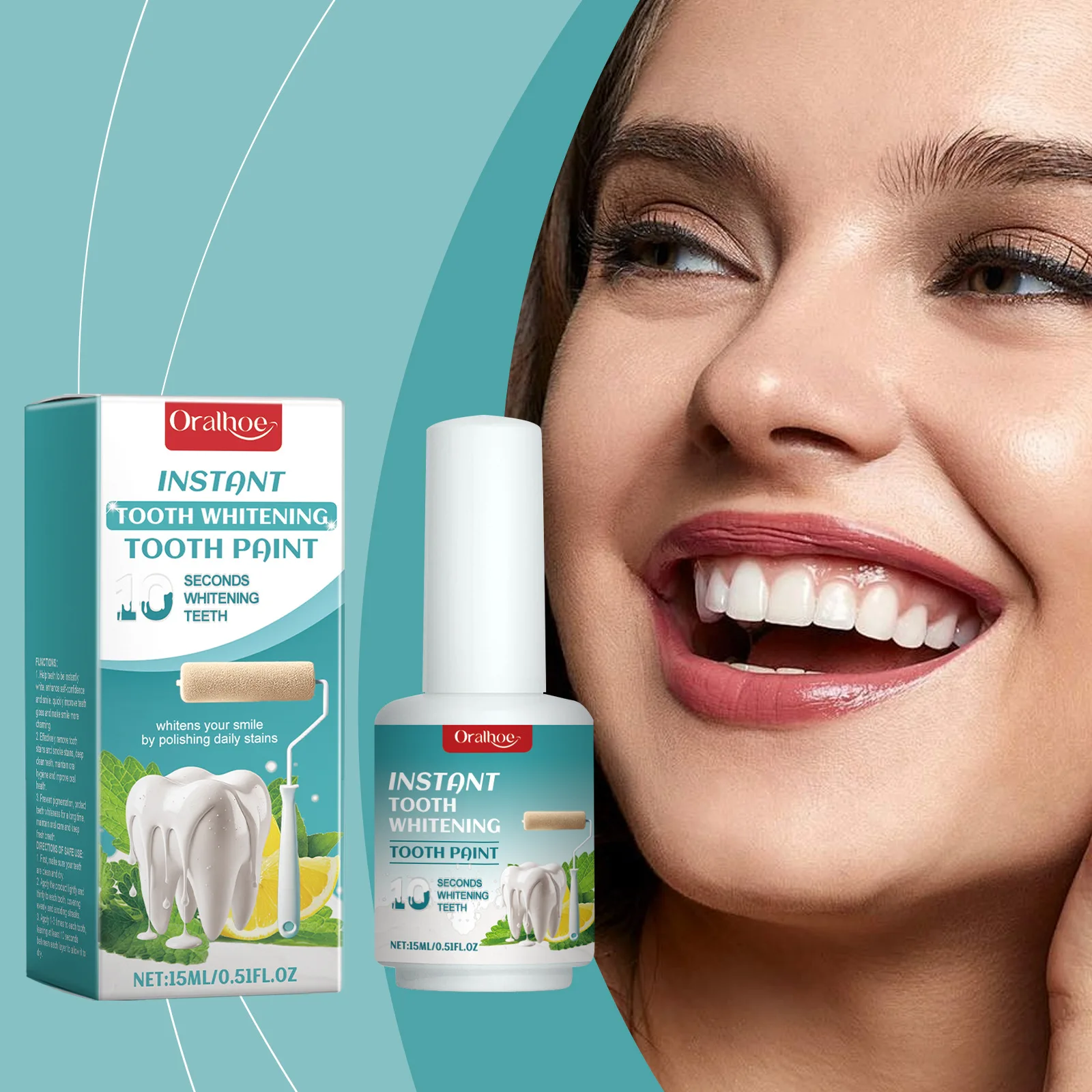Teeth Whitening Paint Cleaning Stains Tartar Prevent Pigmentation Improve Dullness Dental Brightener Fresh Oral Odor Care Tools
Teeth Whitening Paint Cleaning Stains Tartar Prevent Pigmentation Improve Dullness Dental Brightener Fresh Oral Odor Care Tools