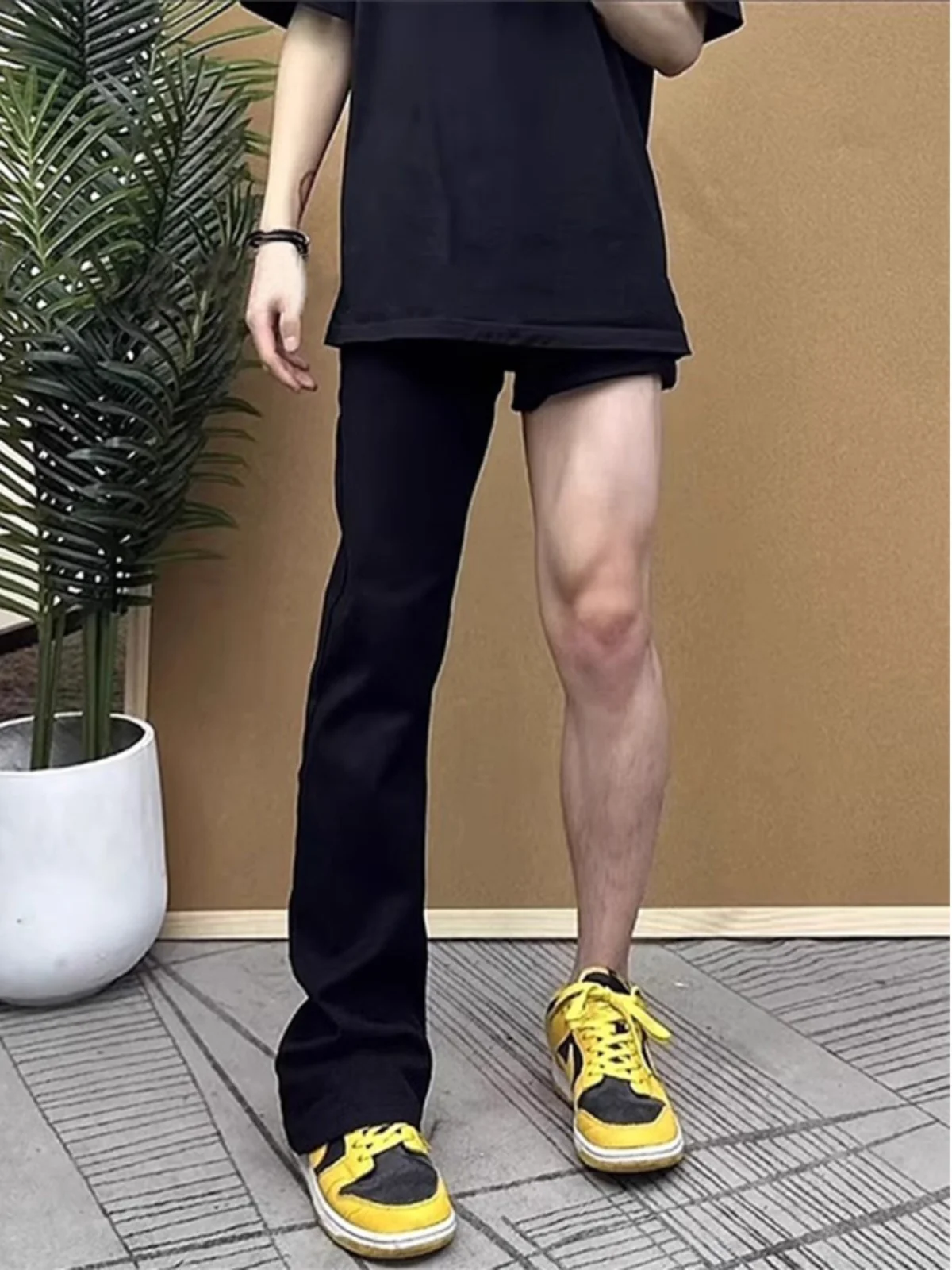 Pure Black Stretchy Men's Jeans Summer Thin Straight American Vibe Trendy Brand Cleanfit Slimming Straight Leg High Waist Lon...
Pure Black Stretchy Men's Jeans Summer Thin Straight American Vibe Trendy Brand Cleanfit Slimming Straight Leg High Waist Lon...