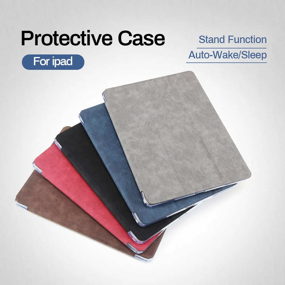 Leather Tablet Case For iPad 9.7 10.2 10.5 Inch Stand Function Cover Leather Protective Case Tablet Sleeve For iPad 12.9 11 Inch
Leather Tablet Case For iPad 9.7 10.2 10.5 Inch Stand Function Cover Leather Protective Case Tablet Sleeve For iPad 12.9 11 Inch
