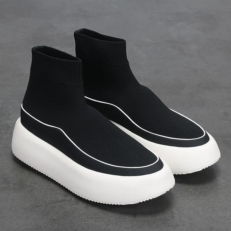Men's Shoes Fashion New Comfortable Thick-soled Shoes Breathable Mesh Top Trend High-top Lightweight Non-slip Casual Men's Shoes
Men's Shoes Fashion New Comfortable Thick-soled Shoes Breathable Mesh Top Trend High-top Lightweight Non-slip Casual Men's Shoes