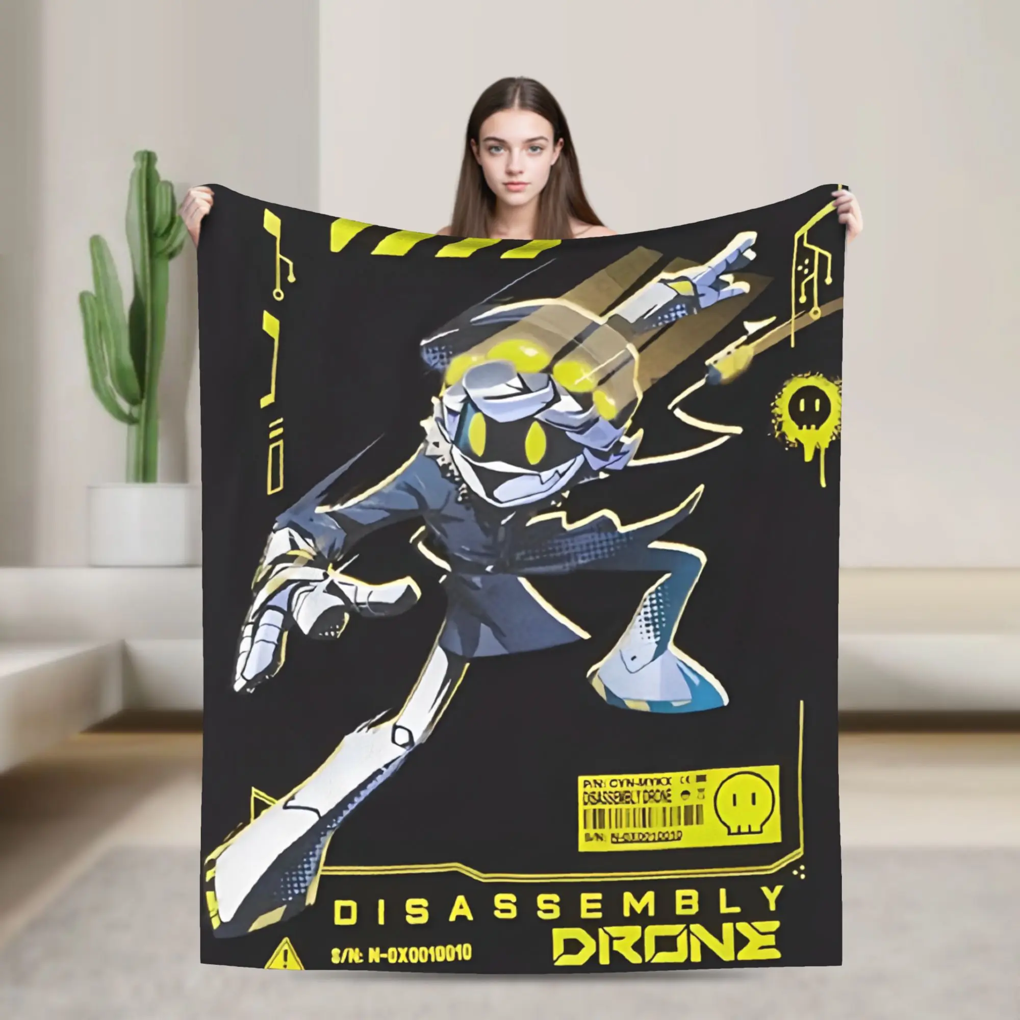 Robot Murder Drones V Uzi Blankets Warm Soft Funny Plush Throw Blanket For Couch Chair Travel Flannel Bedspread Bed Cover
Robot Murder Drones V Uzi Blankets Warm Soft Funny Plush Throw Blanket For Couch Chair Travel Flannel Bedspread Bed Cover