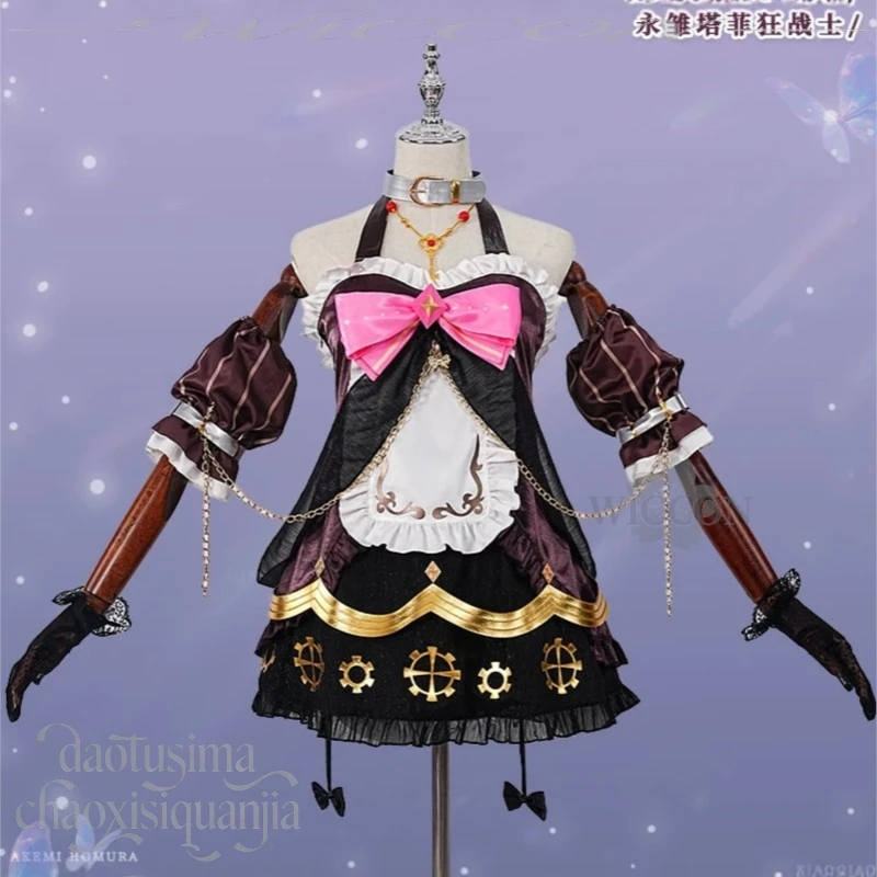 Ace Taffy Berserker Costume Vtuber Anime Goth Punk Lolita Dress Brown Cape Matching Wig For Holiday Halloween Cosplay
Ace Taffy Berserker Costume Vtuber Anime Goth Punk Lolita Dress Brown Cape Matching Wig For Holiday Halloween Cosplay